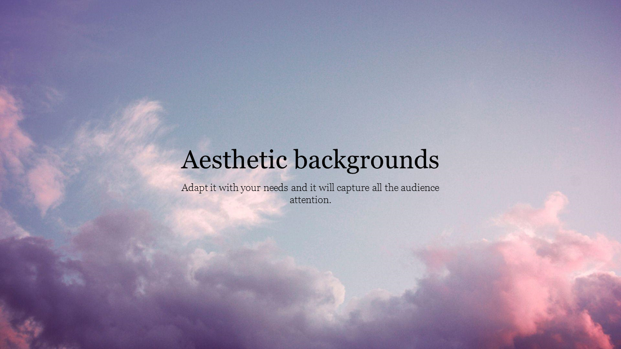 Aesthetic Background Template